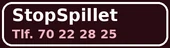 StopSpillet telefon 70 22 28 25